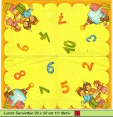 Nina und Marco - Wir ziehen los - 1 Lunch Serviette